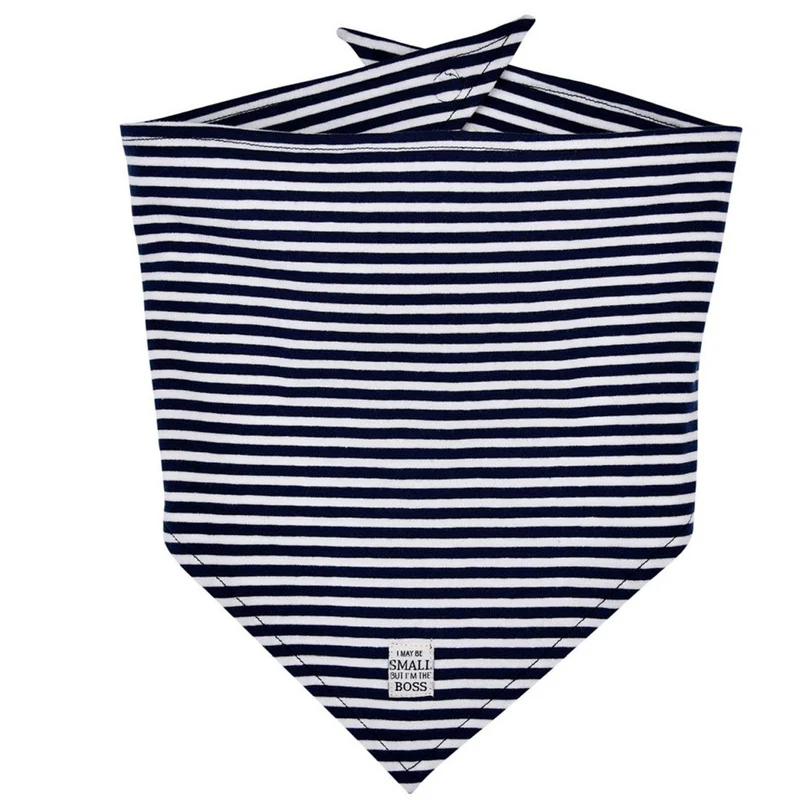 BONDI Baby Halstuch "Small Boss" 93685 - Navy / Weiß | Dreieckstuch