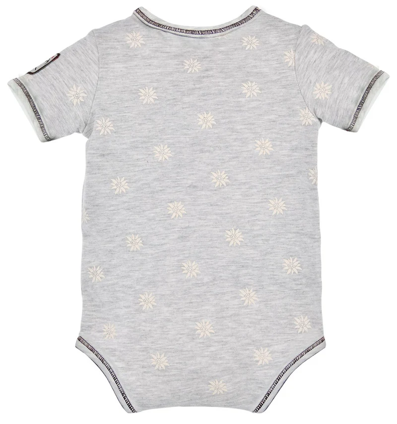 BONDI Baby Body Unterziehbody "Spitzbub" 91378 | Grau