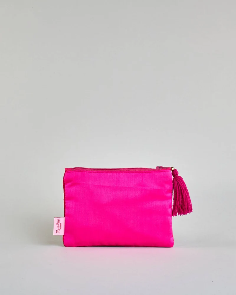 Kosmetiktasche Perlen - Lippenstift - Herzilein-Wien GmbH