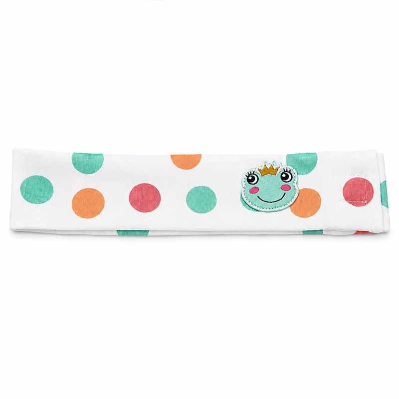 BONDI Stirnband "Froschkönig" 86578 - Weiß | Baby Mädchen Bandana