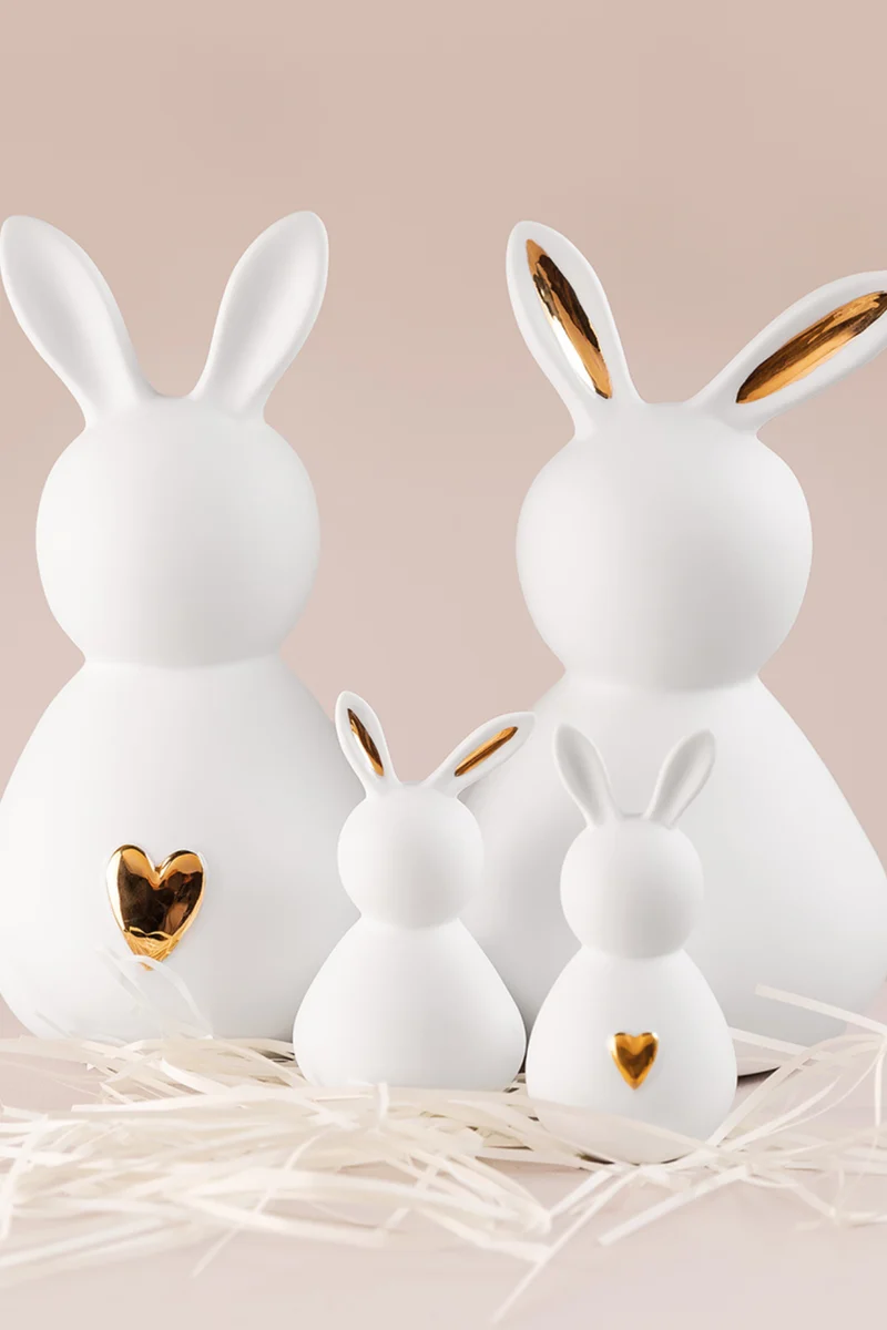 Osterhase - Porzellanhase - Minihasen - KLEINER HERR 17467 - Räder Design - Ostern