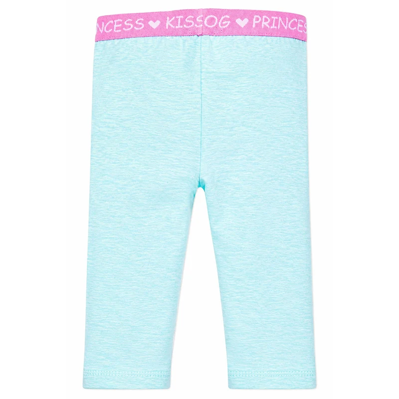 BONDI Baby Kinder Leggings "Herzen" 86576 - Mint | Mädchen Hose