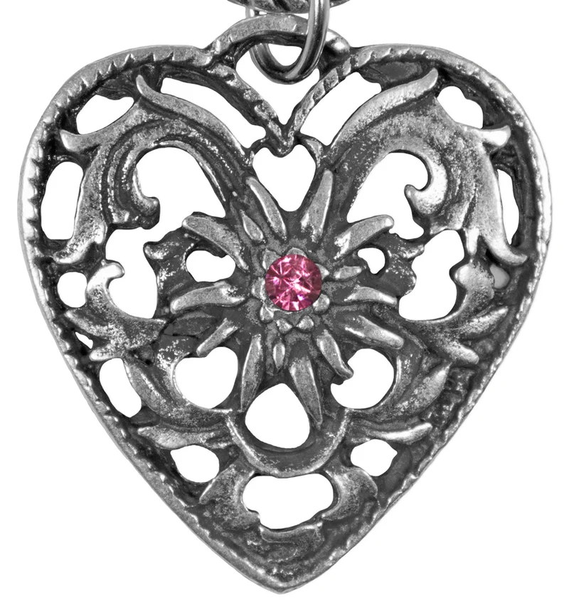 Charivari Kette mit Herz - Pink