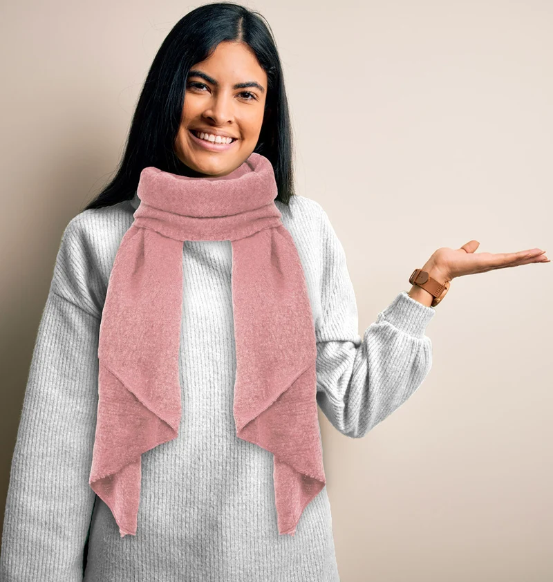 Schal "Eliana" - extra weich - Rosa