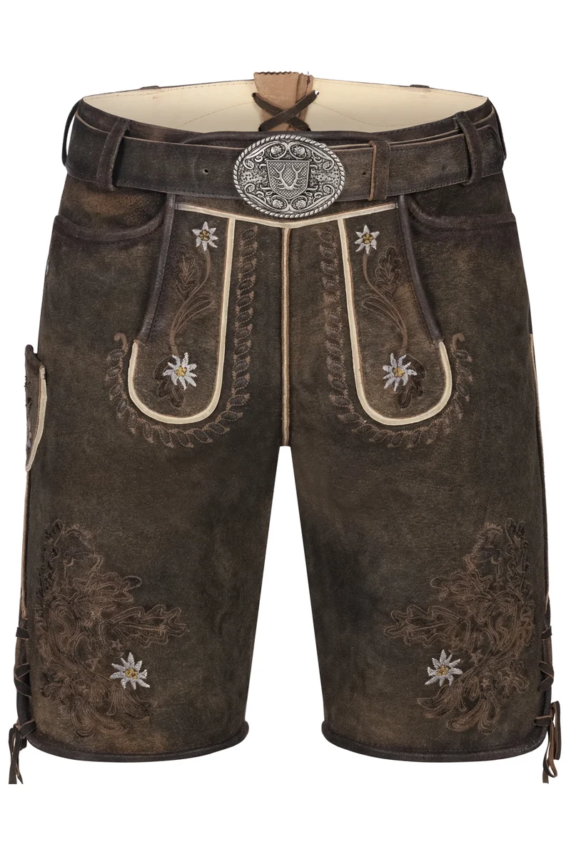 Herren LEDERHOSE Leny - Krüger Buam - 962071-000-0076