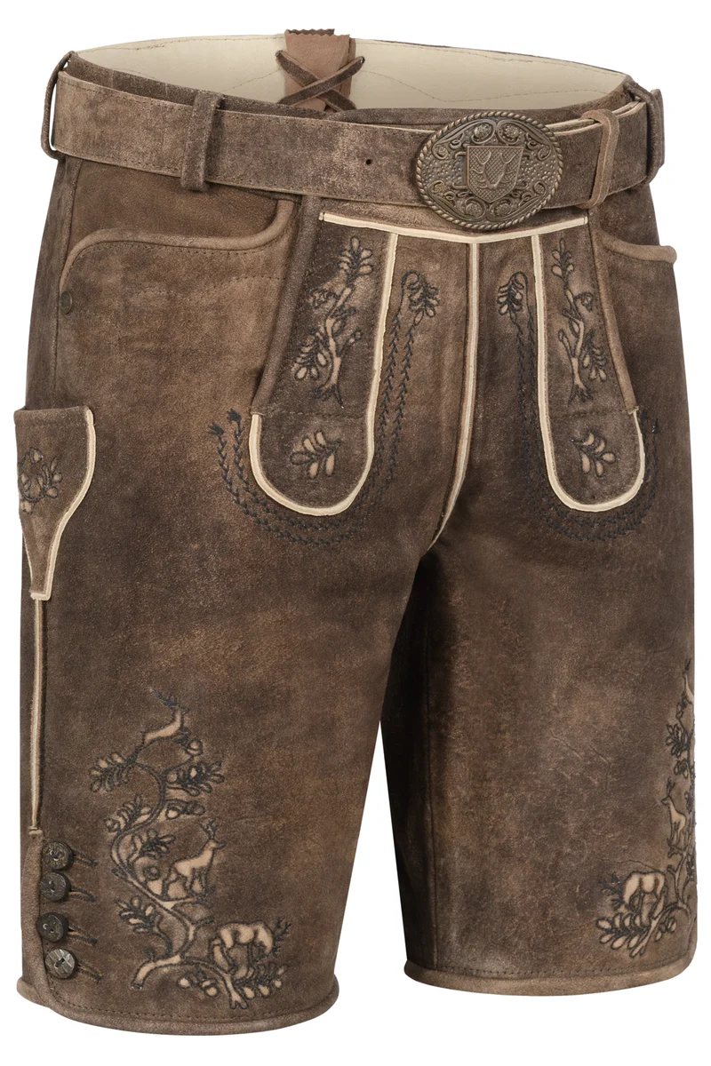 Herren LEDERHOSE Mischa - Krüger Buam - 962271-000-0071