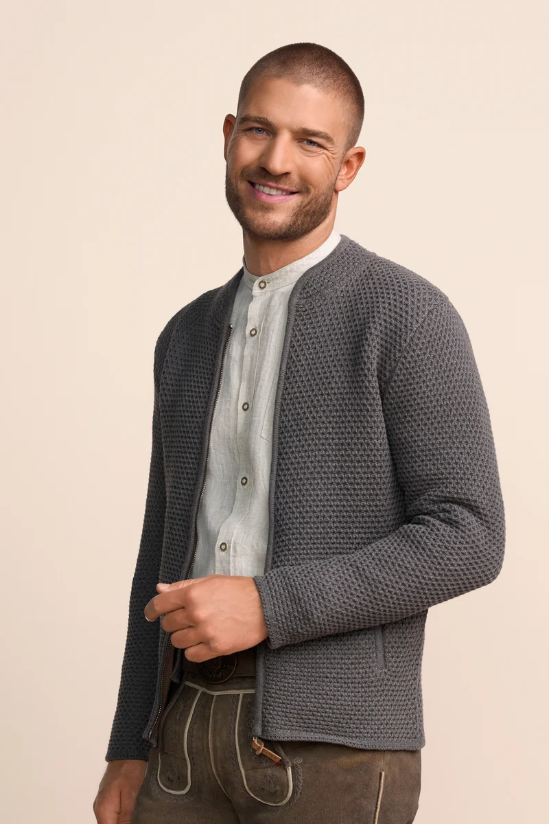 Herren Jacke - GERARDO - Krüger Buam - 971069-000-0041 - Strickjacke - Trachtenjacke