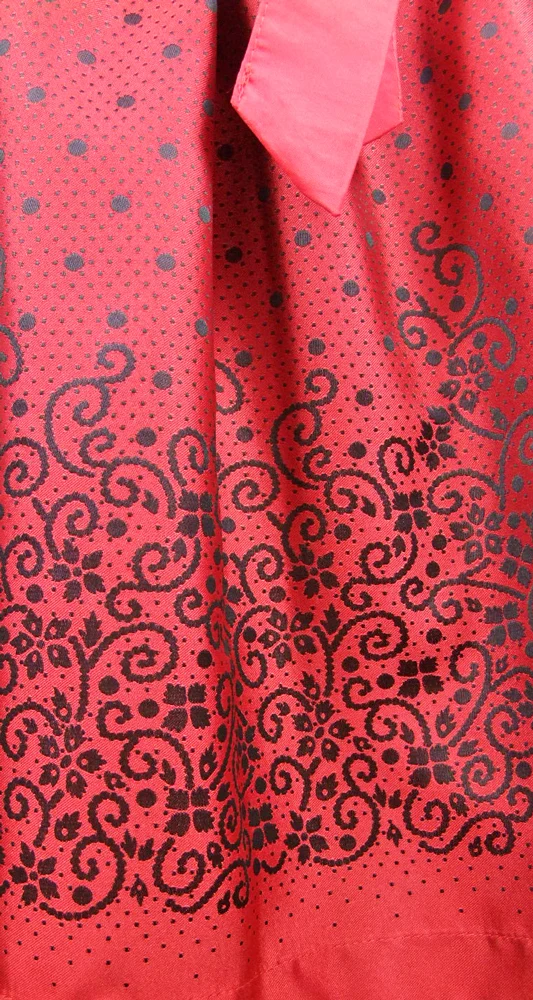 Isar-Trachten Jugend Dirndl "Ava" 2-tlg. | Schwarz Rot