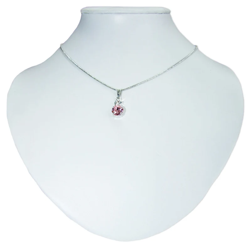 LUISIA® Halskette "Emily" mit Premium Kristallen | Rosé