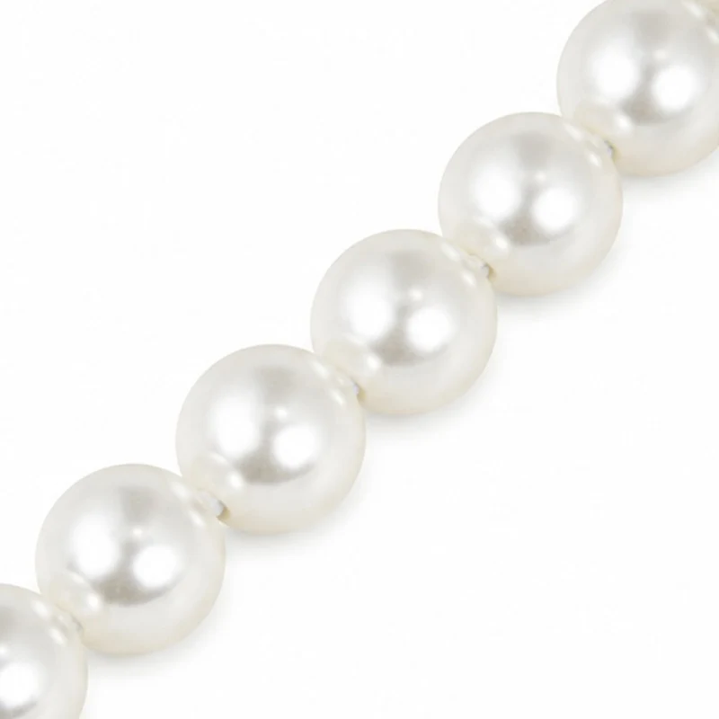 LUISIA® Perlenkette "Ariela" mit Herzanhänger | Halskette Collier