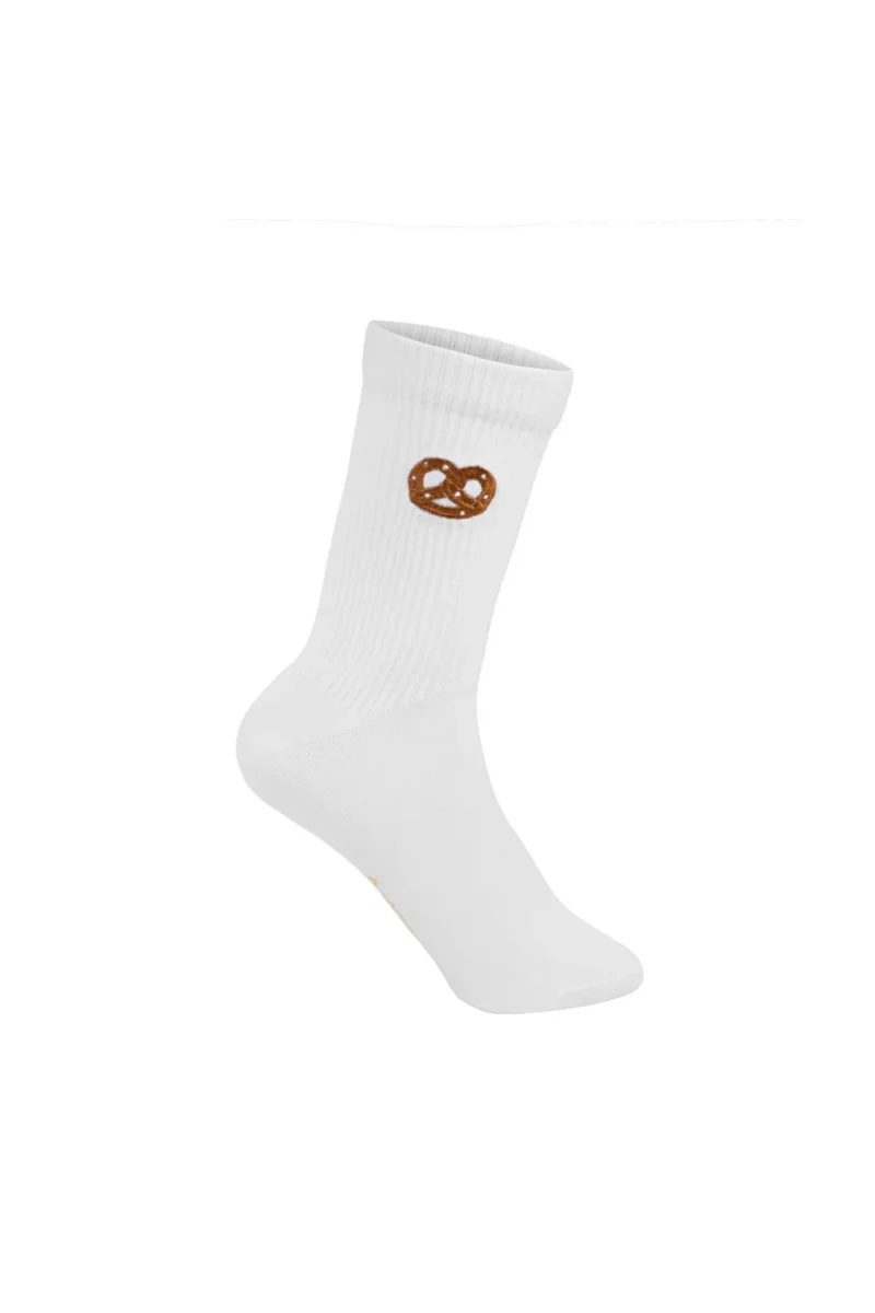 BREZEL Weiß - Socken - My Day My Dream