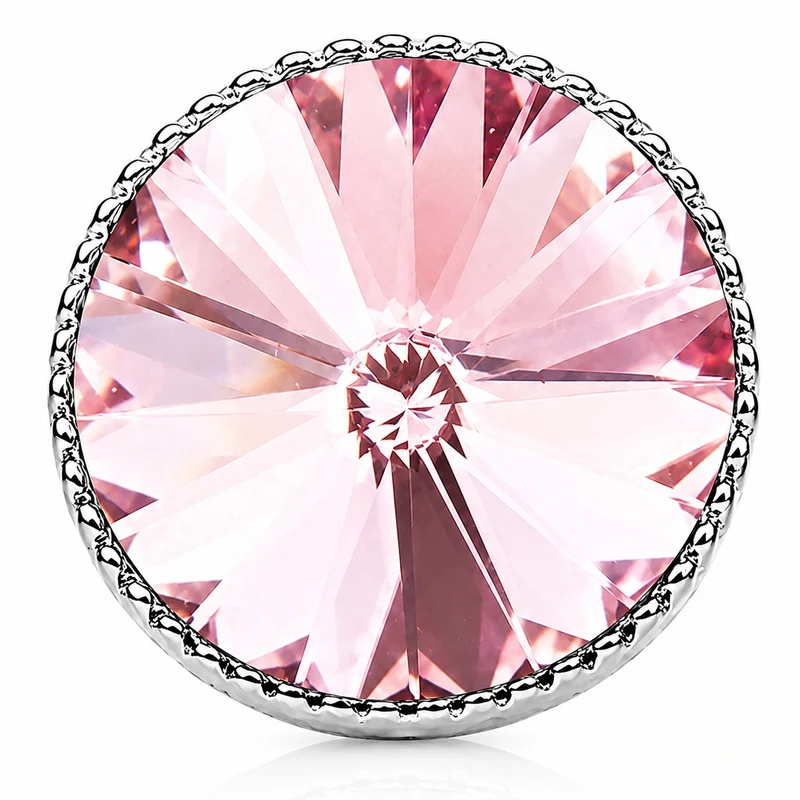 LUISIA® Solitär Ohrstecker "Joy" mit Kristallen von Swarovski® | Light Rose