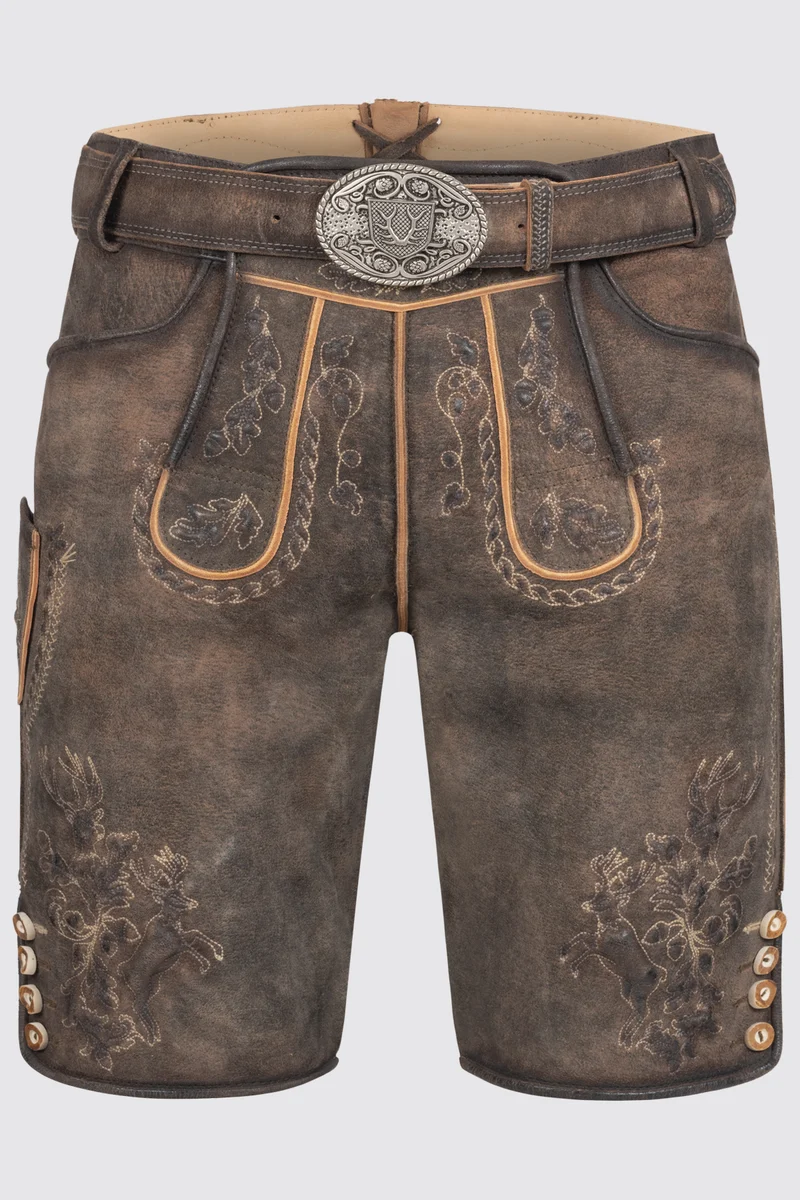 Herren Lederhose - THEODOR - Krüger Buam - 965666-000-0007