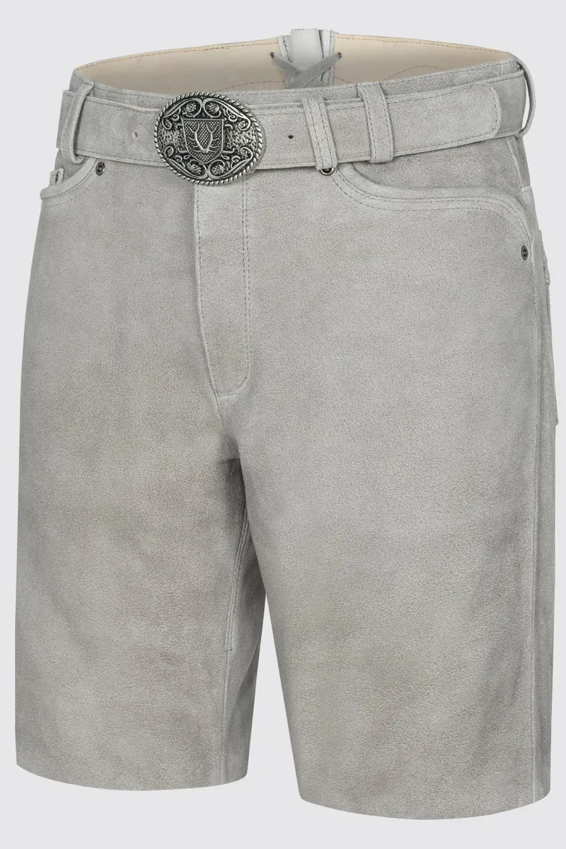 Herren Lederhose JARI % mit Gürtel - Krüger Buam - 963970-000-0043