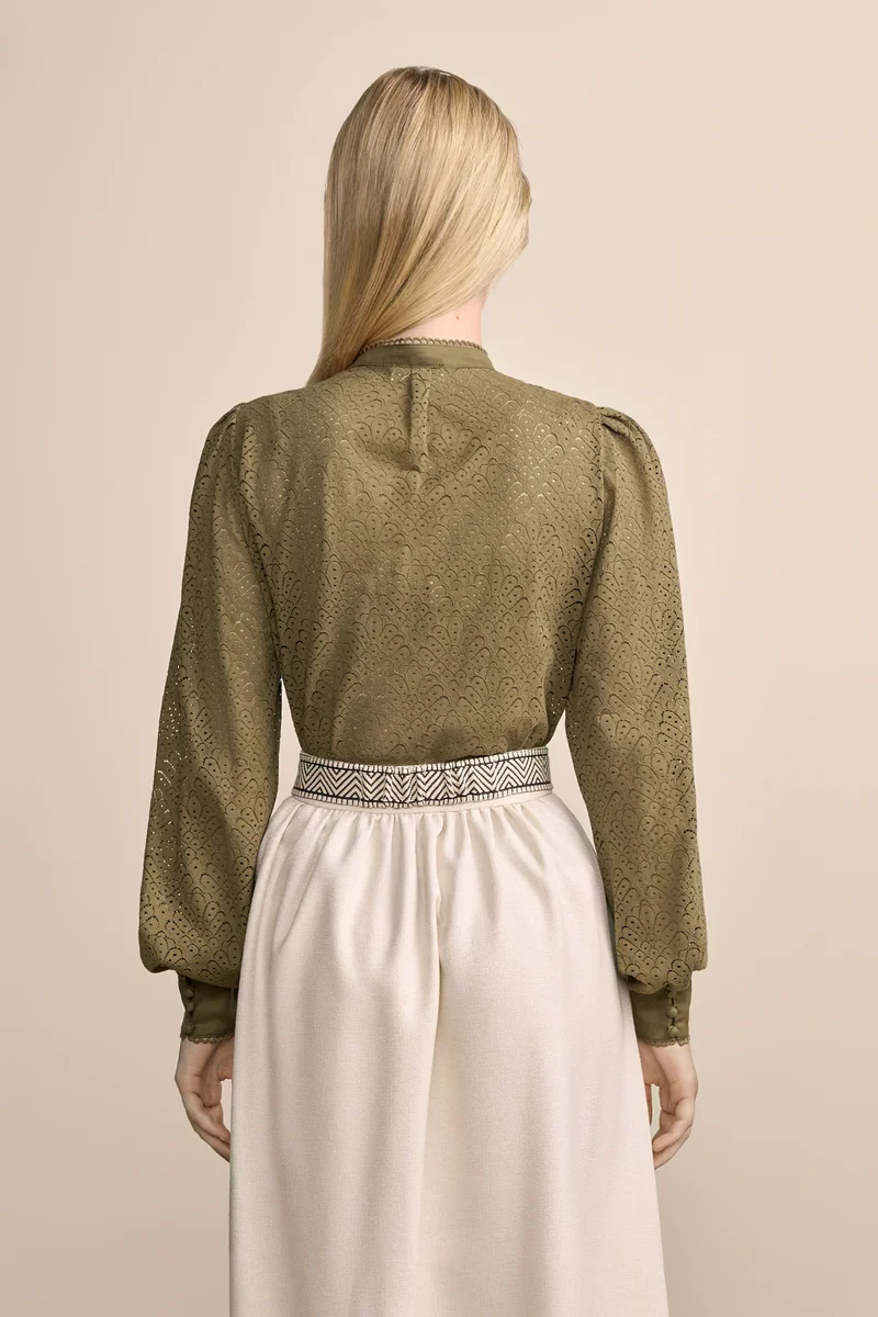 Bluse MARTHE % - Krüger Collection - 286068-000-0057 - Trachtenbluse