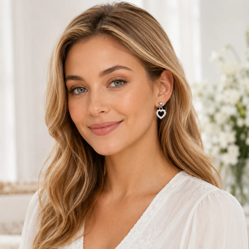 LUISIA® Ohrstecker "Elara" mit Kristallen von Swarovski® | Silber