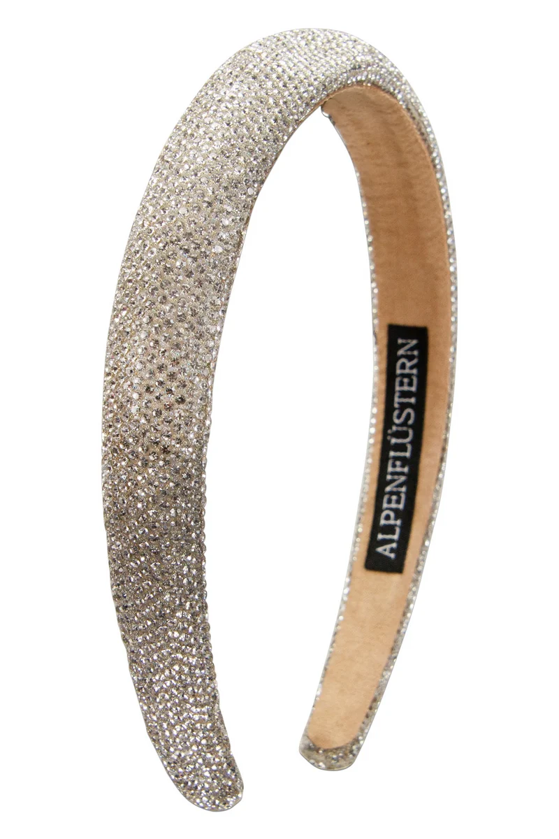 Haarreif - ADV149-000 - Glitzer- breit - verschiedene Farben - Alpenflüstern