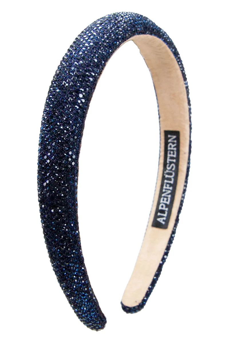 Haarreif - ADV149-000 - Glitzer- breit - verschiedene Farben - Alpenflüstern
