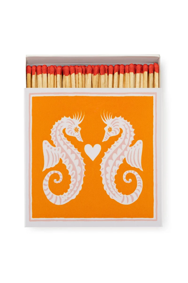 Sicherheitsstreichhölzer - Seahorses - Seepferdchen - Archivist Gallery - Quadrat