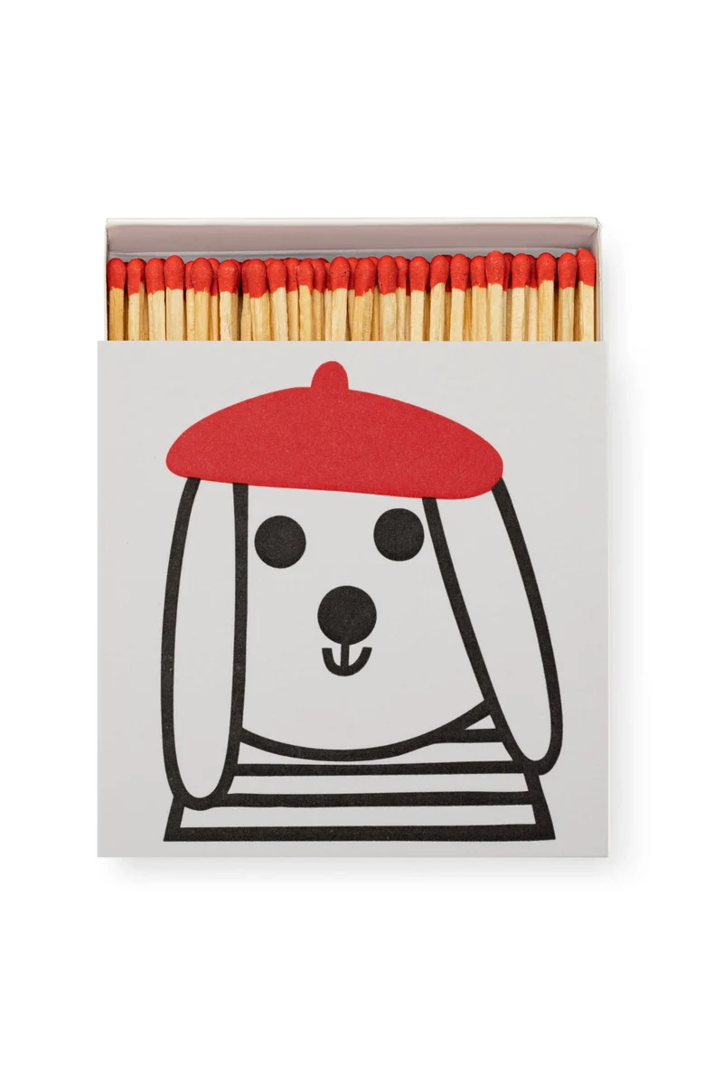Sicherheitsstreichhölzer - Hund von Jane Foster - Archivist Gallery - Europe - Quadrat