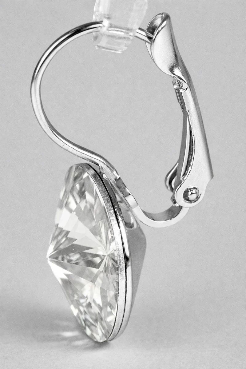 LUISIA® Ohrringe Rivoli mit Kristallen von Swarovski® - 12 mm | Majestic Green