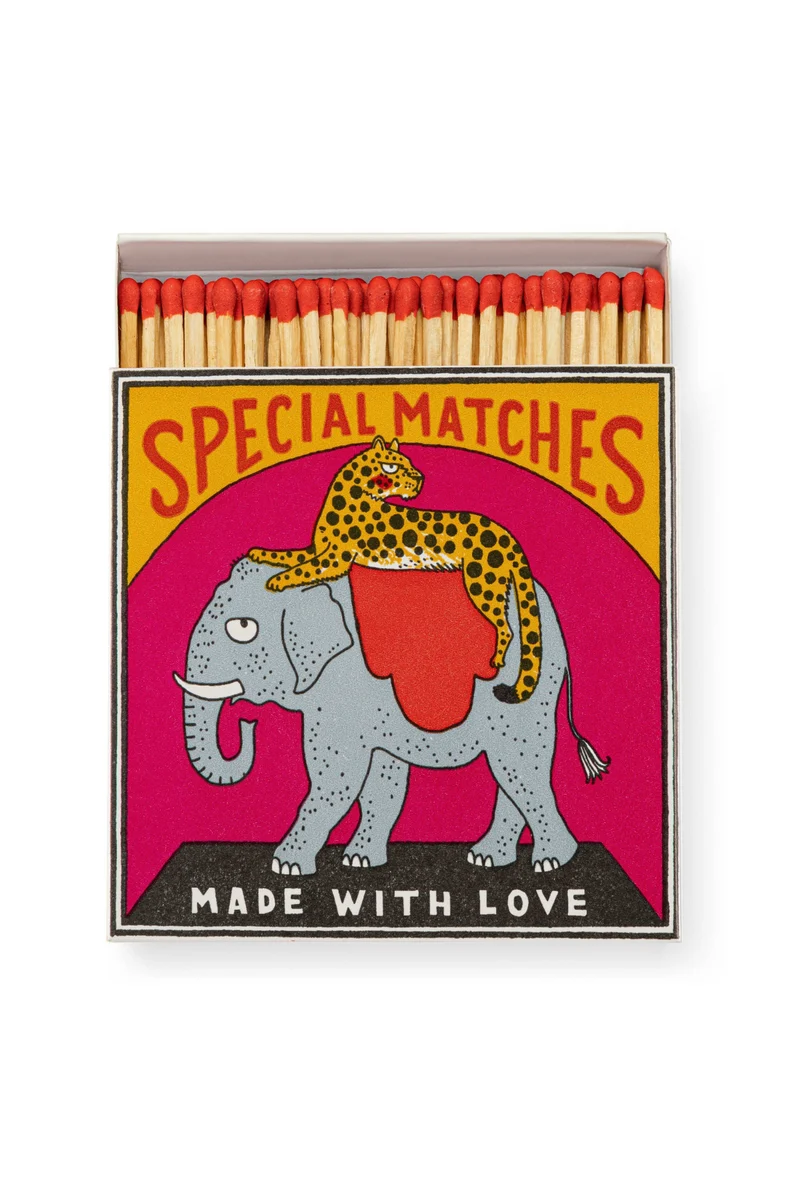 Sicherheitsstreichhölzer - Charlotte Farmer Elefant - Quadrat - Archivist Gallery - Europe