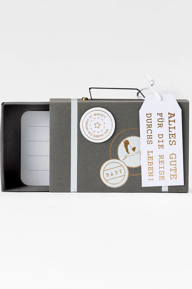 Reisekasse - DAS LEBEN IST EINE REISE - 0017203 - Räder Design - Geschenke