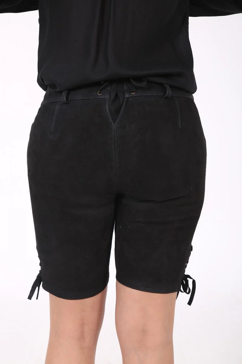 Damen Lederhose - AYLIN % - Krüger Collection - Bermuda - 028331-000-0004