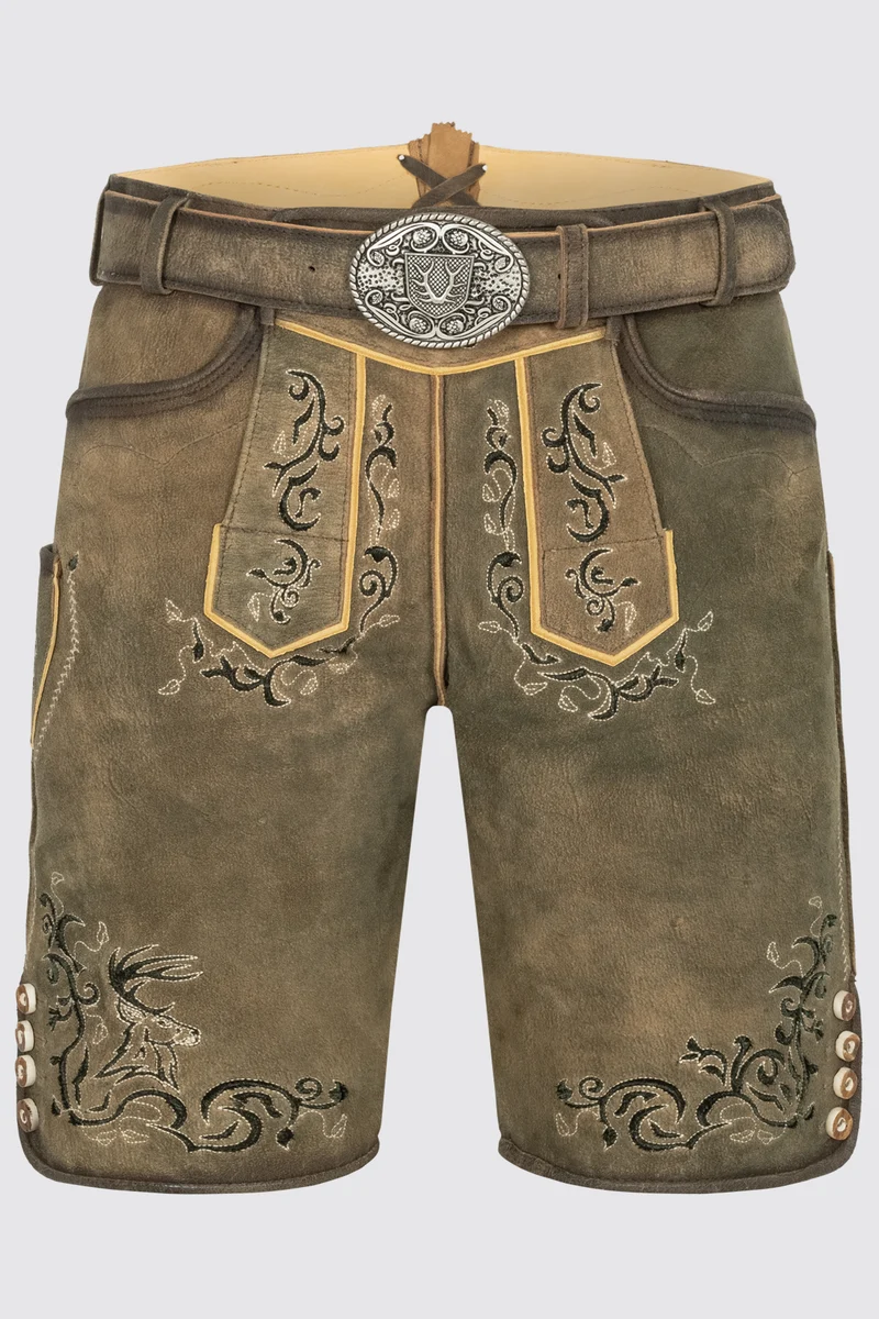 Herren Lederhose ISMAEL % - Krüger Buam - 961367-000-0705