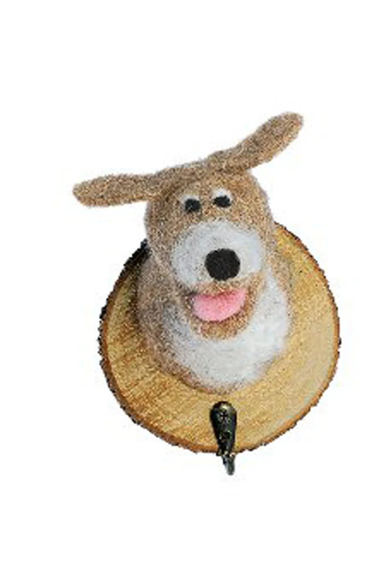 Kleiderhaken - FILZ - verschiedene Motive - 14 cm - Wohnen