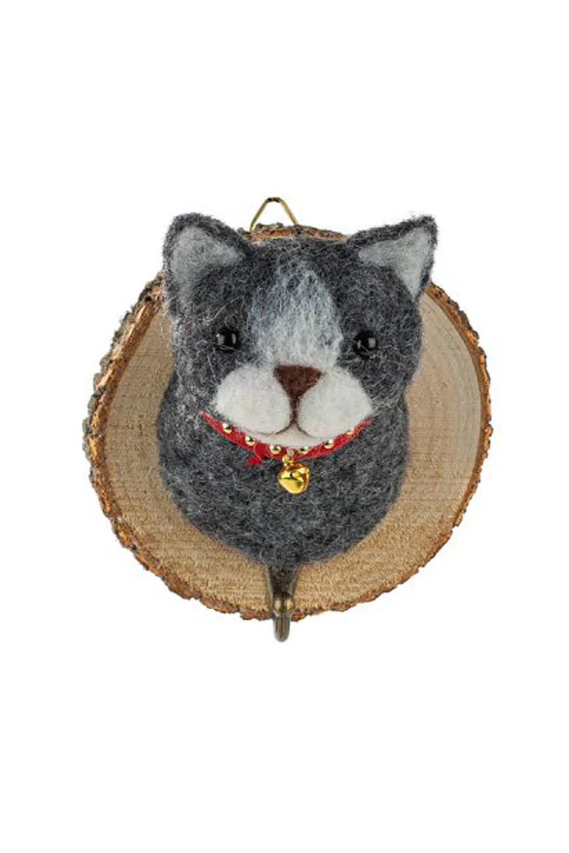 Kleiderhaken - FILZ - verschiedene Motive - 14 cm - Wohnen