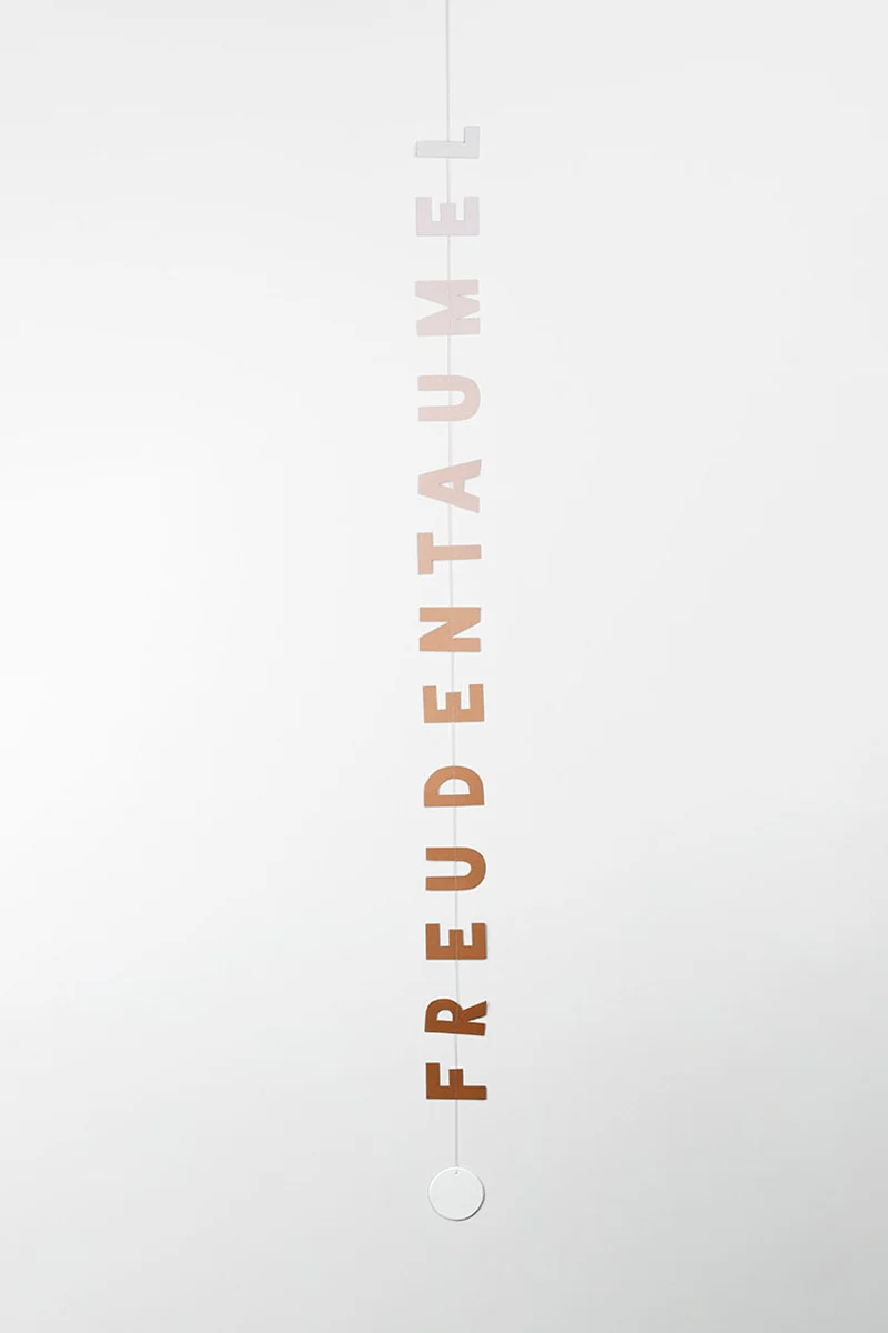 Hängekette - Textkette - 17800 - FREUDENTAUMEL - Räder Design - Wohnen